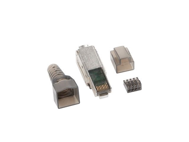 Lanberg PLSA-6000TL Cat.6A FTP szerszám nélkül szerelhető csatlakozó