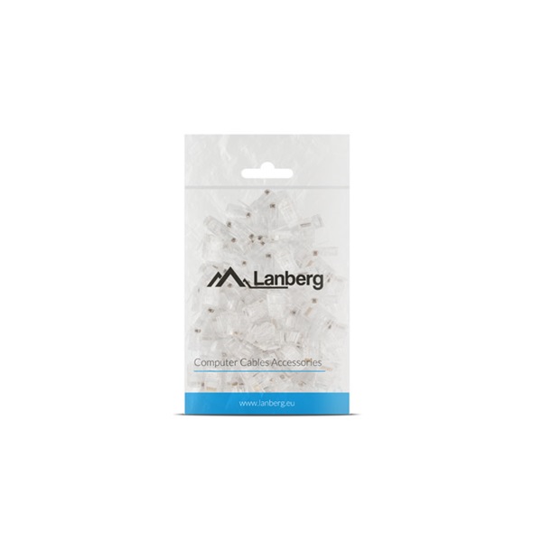 Lanberg PLU-5000 Cat.5E UTP RJ45 8P8C univerzális dugó 50db/csomag