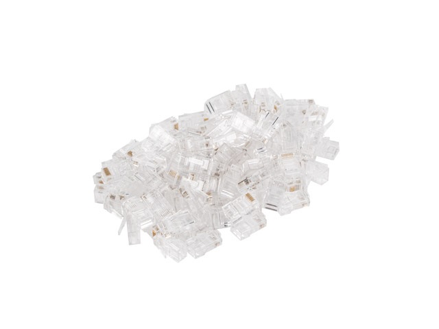 Lanberg PLU-5000 Cat.5E UTP RJ45 8P8C univerzális dugó 100db/csomag