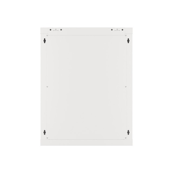 Lanberg WF01-6415-10S 19" 15U SZÉL:600mm MÉLY:450mm MAG:774mm lapraszerelt üvegajtós szürke fali rack szekrény