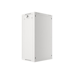 Lanberg WF01-6422-10S 19" 22U SZÉL:600mm MÉLY:450mm MAG:1085mm lapraszerelt üvegajtós szürke fali rack szekrény