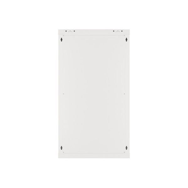 Lanberg WF01-6422-10S 19" 22U SZÉL:600mm MÉLY:450mm MAG:1085mm lapraszerelt üvegajtós szürke fali rack szekrény
