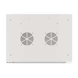 Lanberg WF01-6422-10S 19" 22U SZÉL:600mm MÉLY:450mm MAG:1085mm lapraszerelt üvegajtós szürke fali rack szekrény