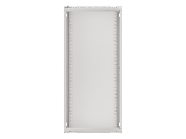 Lanberg WF01-6427-10S 19" 27U SZÉL:600mm MÉLY:450mm MAG:1307mm lapraszerelt üvegajtós szürke fali rack szekrény