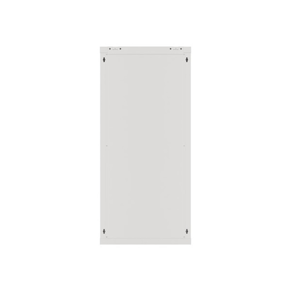 Lanberg WF01-6427-10S 19" 27U SZÉL:600mm MÉLY:450mm MAG:1307mm lapraszerelt üvegajtós szürke fali rack szekrény
