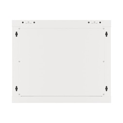 Lanberg WF01-6609-10S 19" 9U SZÉL:600mm MÉLY:600mm MAG:512mm lapraszerelt üvegajtós szürke fali rack szekrény