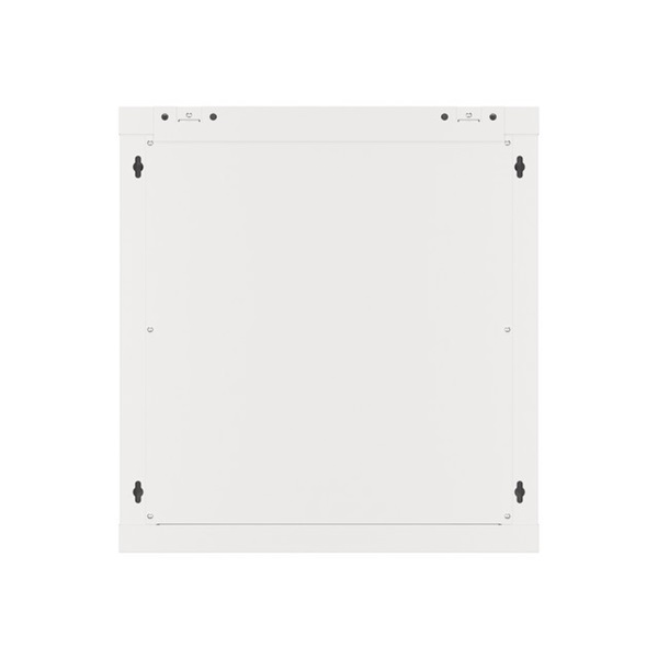 Lanberg WF01-6612-10S 19" 12U SZÉL:600mm MÉLY:600mm MAG:645mm lapraszerelt üvegajtós szürke fali rack szekrény