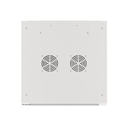 Lanberg WF01-6618-10S 19" 18U SZÉL:600mm MÉLY:600mm MAG:907mm lapraszerelt üvegajtós szürke fali rack szekrény