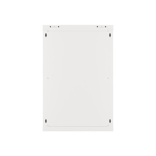 Lanberg WF01-6618-10S 19" 18U SZÉL:600mm MÉLY:600mm MAG:907mm lapraszerelt üvegajtós szürke fali rack szekrény