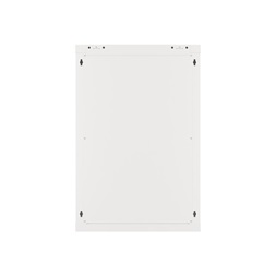 Lanberg WF01-6618-10S 19" 18U SZÉL:600mm MÉLY:600mm MAG:907mm lapraszerelt üvegajtós szürke fali rack szekrény