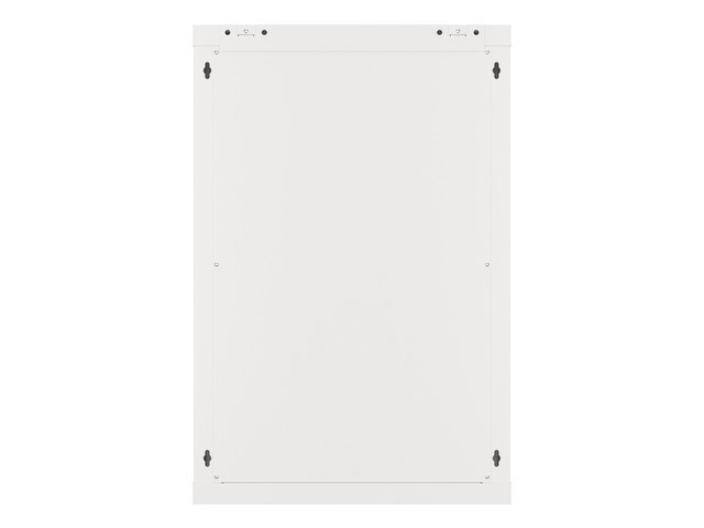 Lanberg WF01-6618-10S 19" 18U SZÉL:600mm MÉLY:600mm MAG:907mm lapraszerelt üvegajtós szürke fali rack szekrény