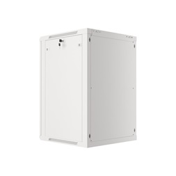 Lanberg WF01-6618-10S 19" 18U SZÉL:600mm MÉLY:600mm MAG:907mm lapraszerelt üvegajtós szürke fali rack szekrény