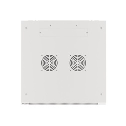 Lanberg WF01-6627-10S 19" 27U SZÉL:600mm MÉLY:600mm MAG:1307mm lapraszerelt üvegajtós szürke fali rack szekrény