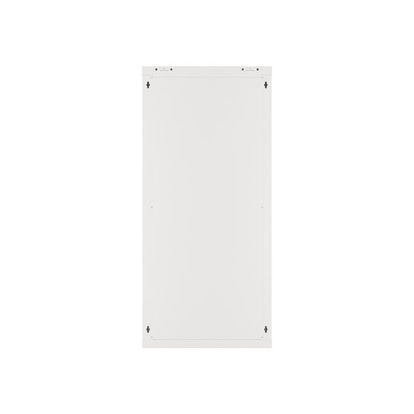 Lanberg WF01-6627-10S 19" 27U SZÉL:600mm MÉLY:600mm MAG:1307mm lapraszerelt üvegajtós szürke fali rack szekrény