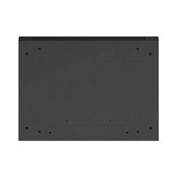 Lanberg WF01-6404-23B 19" 4U SZÉL:600mm MÉLY:450mm MAG:512mm lapraszerelt perforált ajtós fekete fali rack szekrény