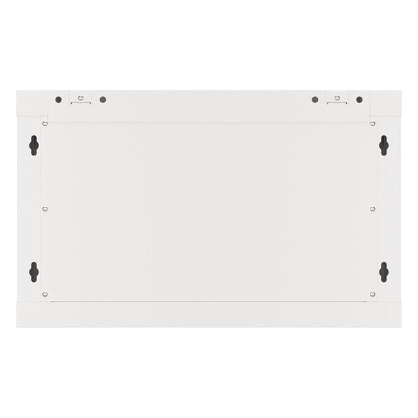 Lanberg WF01-6406-00S 19" 6U SZÉL:600mm MÉLY:450mm MAG:600mm lapraszerelt fémajtós szürke fali rack szekrény