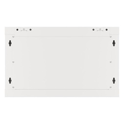 Lanberg WF01-6406-00S 19" 6U SZÉL:600mm MÉLY:450mm MAG:600mm lapraszerelt fémajtós szürke fali rack szekrény