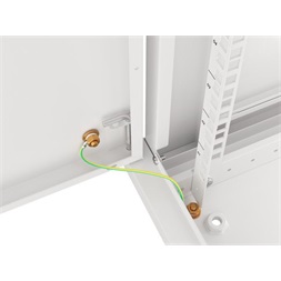 Lanberg WF01-6412-00S 19" 12U SZÉL:600mm MÉLY:450mm MAG:645mm lapraszerelt fémajtós szürke fali rack szekrény