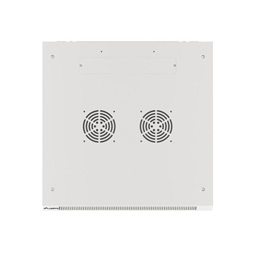 Lanberg WF01-6606-00S 19" 6U SZÉL:600mm MÉLY:600mm MAG:379mm lapraszerelt fémajtós szürke fali rack szekrény