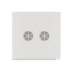 Lanberg WF01-6609-00S 19" 9U SZÉL:600mm MÉLY:600mm MAG:512mm lapraszerelt fémajtós szürke fali rack szekrény
