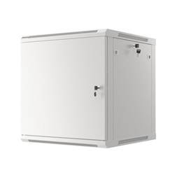 Lanberg WF01-6612-00S 19" 12U SZÉL:600mm MÉLY:600mm MAG:645mm lapraszerelt fémajtós szürke fali rack szekrény