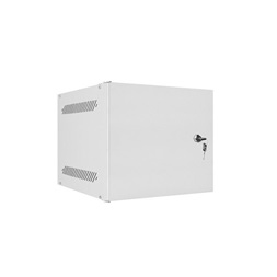 Lanberg WF10-2304-00S 10" 4U SZÉL:280mm MÉLY:310mm MAG:247mm lapraszerelt fémajtós szürke fali rack szekrény