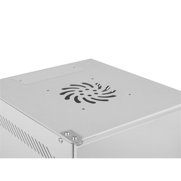 Lanberg WF10-2309-00S 10" 9U SZÉL:280mm MÉLY:310mm MAG:469mm lapraszerelt fémajtós szürke fali rack szekrény