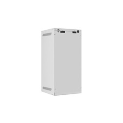 Lanberg WF10-2312-00S 10" 12U SZÉL:280mm MÉLY:310mm MAG:603mm lapraszerelt fémajtós szürke fali rack szekrény