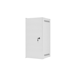 Lanberg WF10-2312-00S 10" 12U SZÉL:280mm MÉLY:310mm MAG:603mm lapraszerelt fémajtós szürke fali rack szekrény