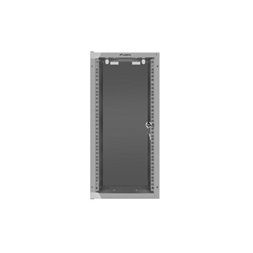 Lanberg WF10-2312-10S 10" 12U SZÉL:280mm MÉLY:310mm MAG:603mm lapraszerelt üvegajtós szürke fali rack szekrény