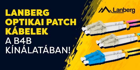 Lanberg optikai patch kábelek a B4B kínálatában