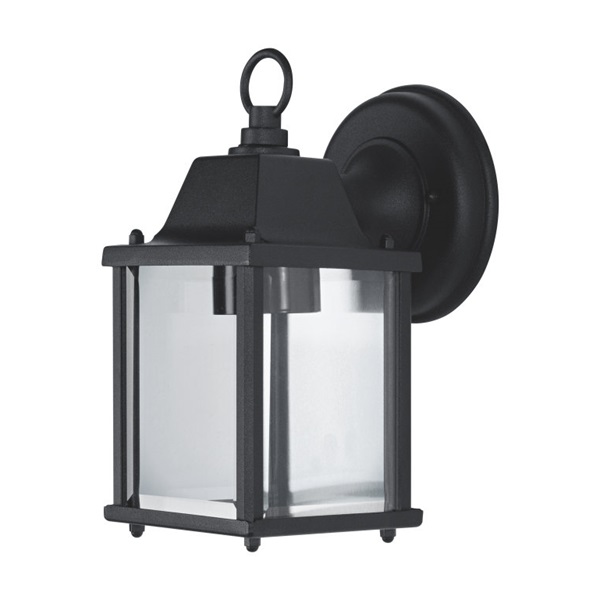 Ledvance Endura Classic Lantern Square S 1xE27/IP23/fekete kültéri LED fali lámpa