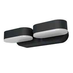 Ledvance Endura Style Mini Spot II 3000K/IP44/13W sötétszürke kültéri fali LED lámpa