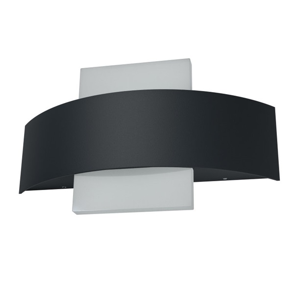 Ledvance Endura Style Shield Square 3000K/IP44/11W sötétszürke kültéri fali LED lámpa