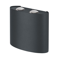 Ledvance Endura Style UpDown 3000K/IP44/10,5W sötétszürke stílusos kültéri fali LED lámpa