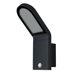 Ledvance Endura Style Wall 3000K/IP44/mozgásérzékelővel/12W sötétszürke keskeny kültéri fali LED lámpa