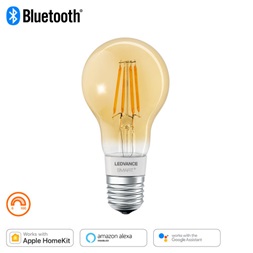Ledvance Smart+ BT FIL fényforrás, áll. fényerővel, 6W 2400K E27 okos,  vezérelhető intelligens fényforrás