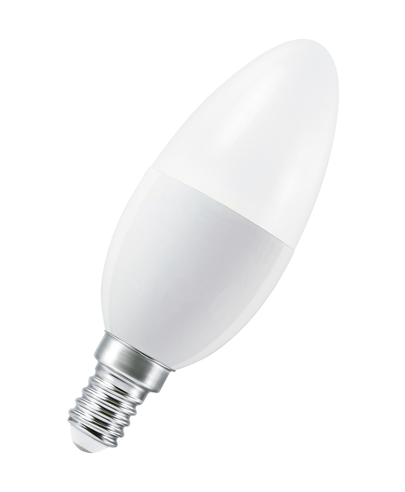 Ledvance Smart+ Wifi vezérlésű 5W állítható színhőmérsékletű E14 dimmelhető gyertya LED fényforrás