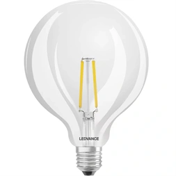 Ledvance Smart+ Wifi vezérlésű 5,5W 2700K E27 dimmelhető filament nagygömb LED fényforrás