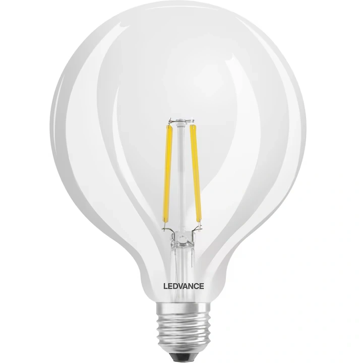 Ledvance Smart+ Wifi vezérlésű 5,5W 2700K E27 dimmelhető filament nagygömb LED fényforrás
