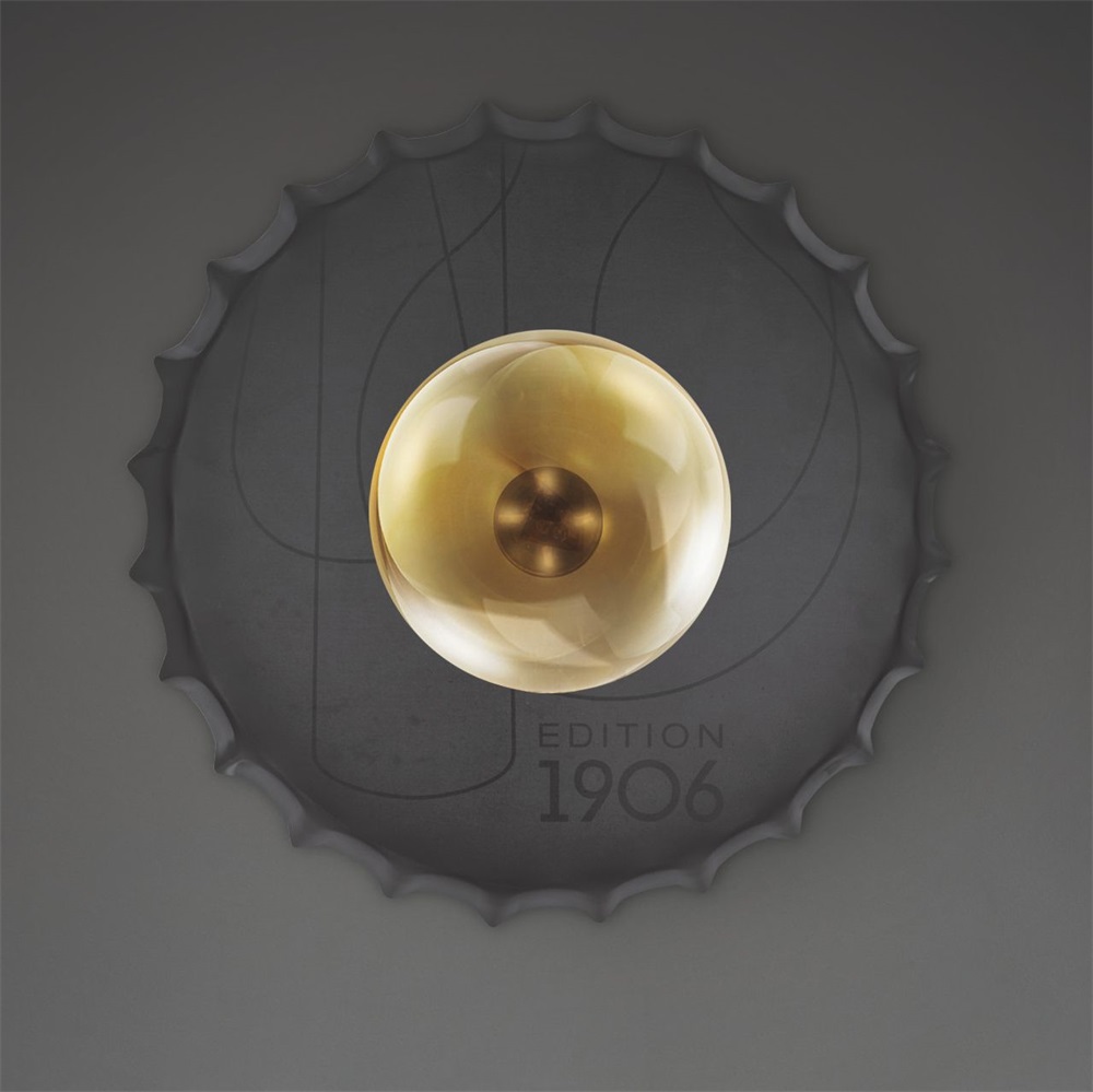 Ledvance Vintage 1906 Bottle Cap 350 mm/max. 60W/1xE27 fali/mennyezeti foglalat