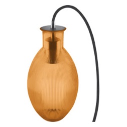 Ledvance Vintage 1906 Carved Grape max. 60W/1xE27 narancssárga asztali lámpa