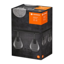 Ledvance Vintage 1906 Cone max. 60W/2xE27/IP20 füstüveg fali/mennyezeti spot lámpa