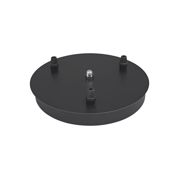 Ledvance Vintage 1906 PenduLum – 3x Canopy, 200 mm átmérőjű fekete mennyezeti konzol