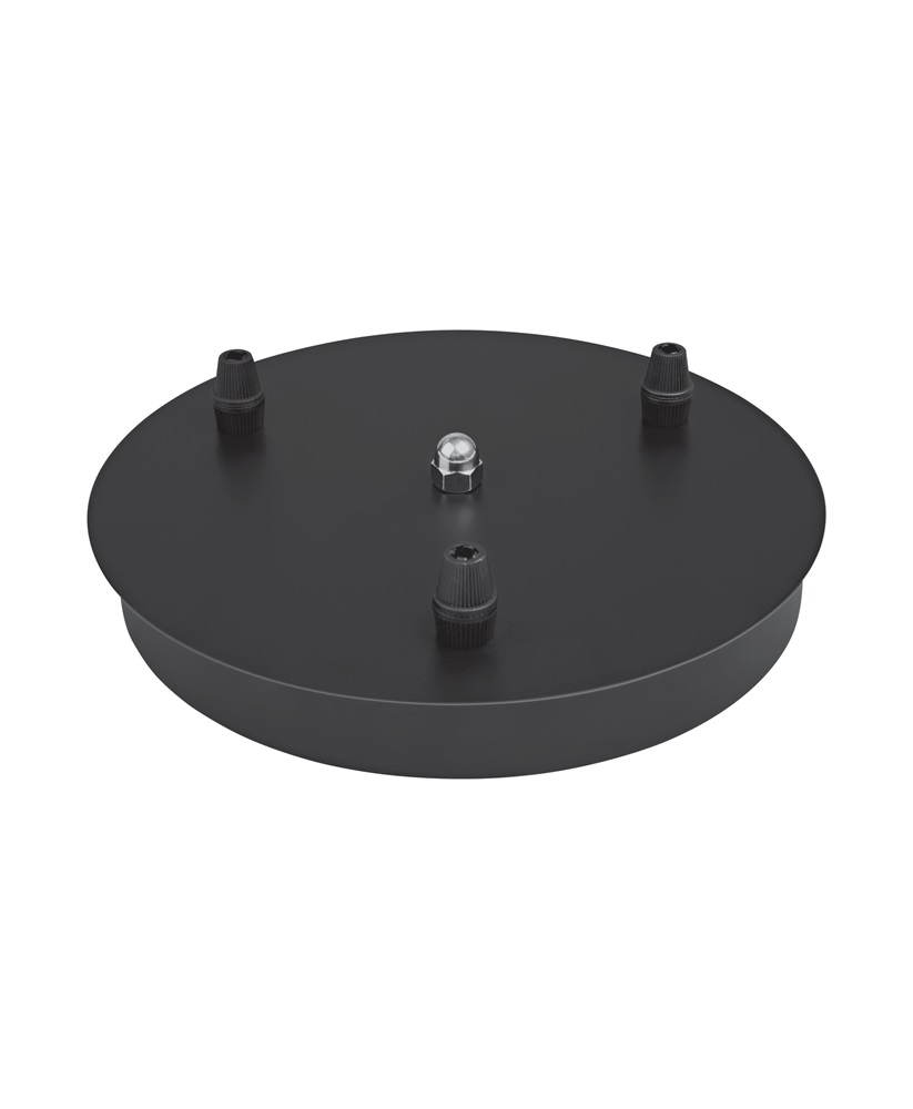 Ledvance Vintage 1906 PenduLum – 3x Canopy, 200 mm átmérőjű fekete mennyezeti konzol