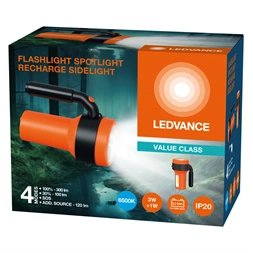 Ledvance akkumulátoros 3x DIM,powerb. zseblámpa