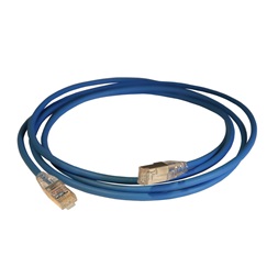 Legrand 051542 RJ45-RJ45 Cat6 árnyékolt (F/UTP) LSZH (LSOH) 2 méter kék d: 4,2mm AWG28 LCS3 patch kábel