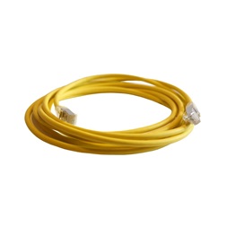 Legrand 051553 RJ45-RJ45 Cat6A árnyékolt (S/FTP) LSZH (LSOH) 3 méter sárga d: 5,2mm AWG28 LCS3 patch kábel