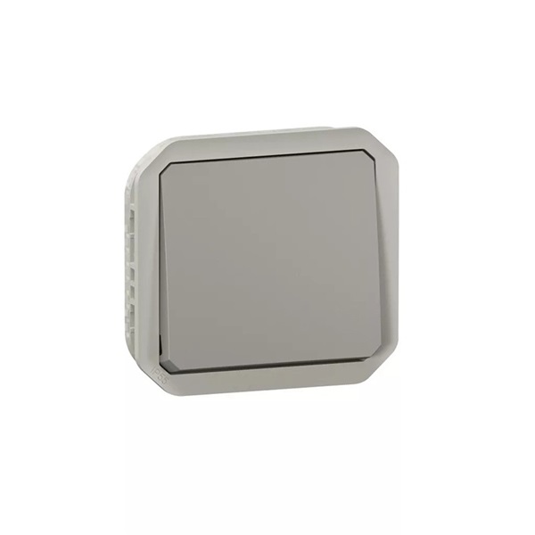 Legrand 069511L Plexo 55 váltókapcsoló mechanizmus 10A, szürke