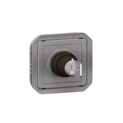 Legrand 069534L Plexo 55 2 állású szürke kulcsos kapcsoló